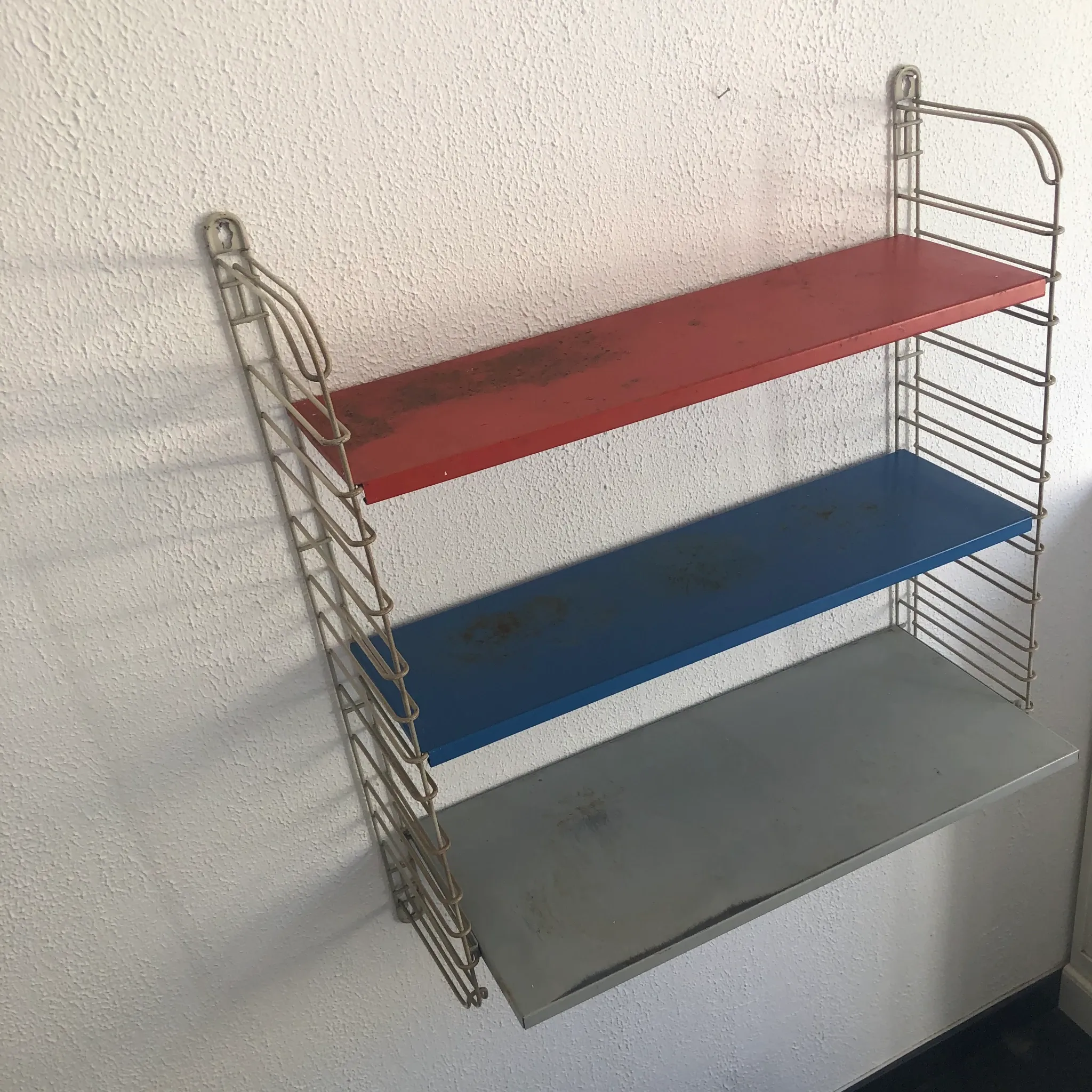 Vintage shelf 1950 taken design A. Dekker - 70 x 68 x 20 cm