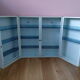 Medicine Cabinet in white lacquered metal