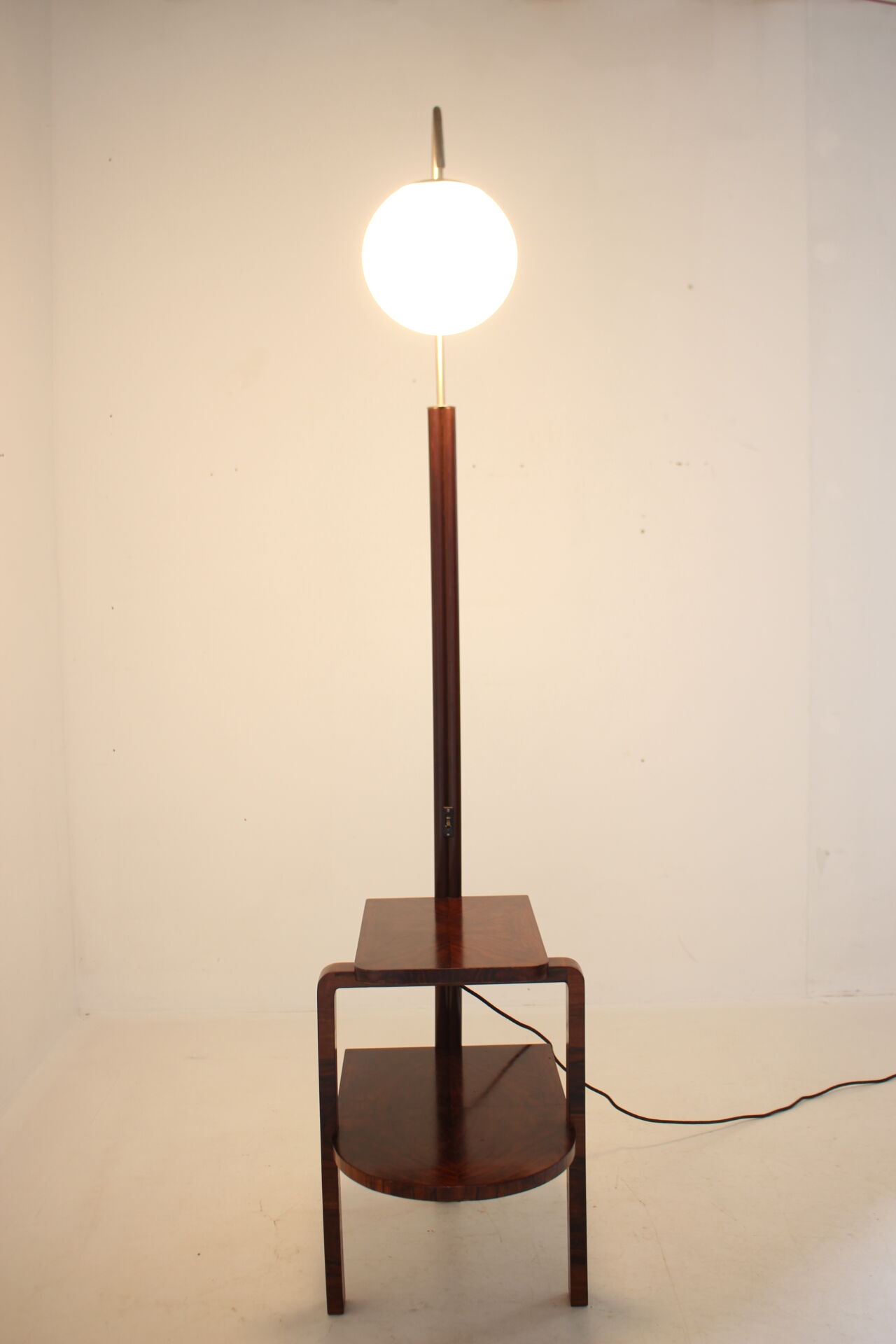 1930s Art Deco Floor Lamp by Thonet, Czechoslovakia