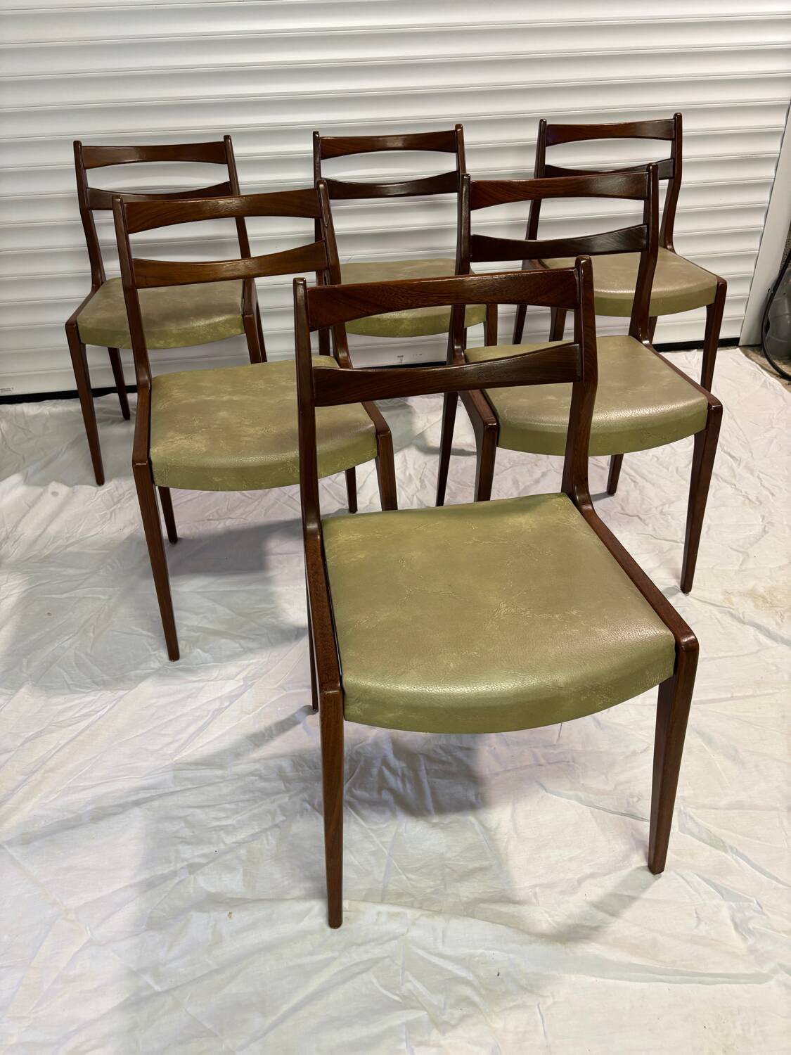 Vintage Scandinavian teak chairs