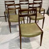 Vintage Scandinavian teak chairs