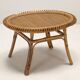 Vintage bamboo coffee table, Italy, 1950s-1960s.