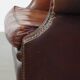 Vintage Sheepskin Wingback Chair