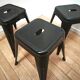 Suite de 3 tabourets de bar