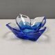Bol "Lotus" en verre soufflé par Orrefors, Suède 1988
