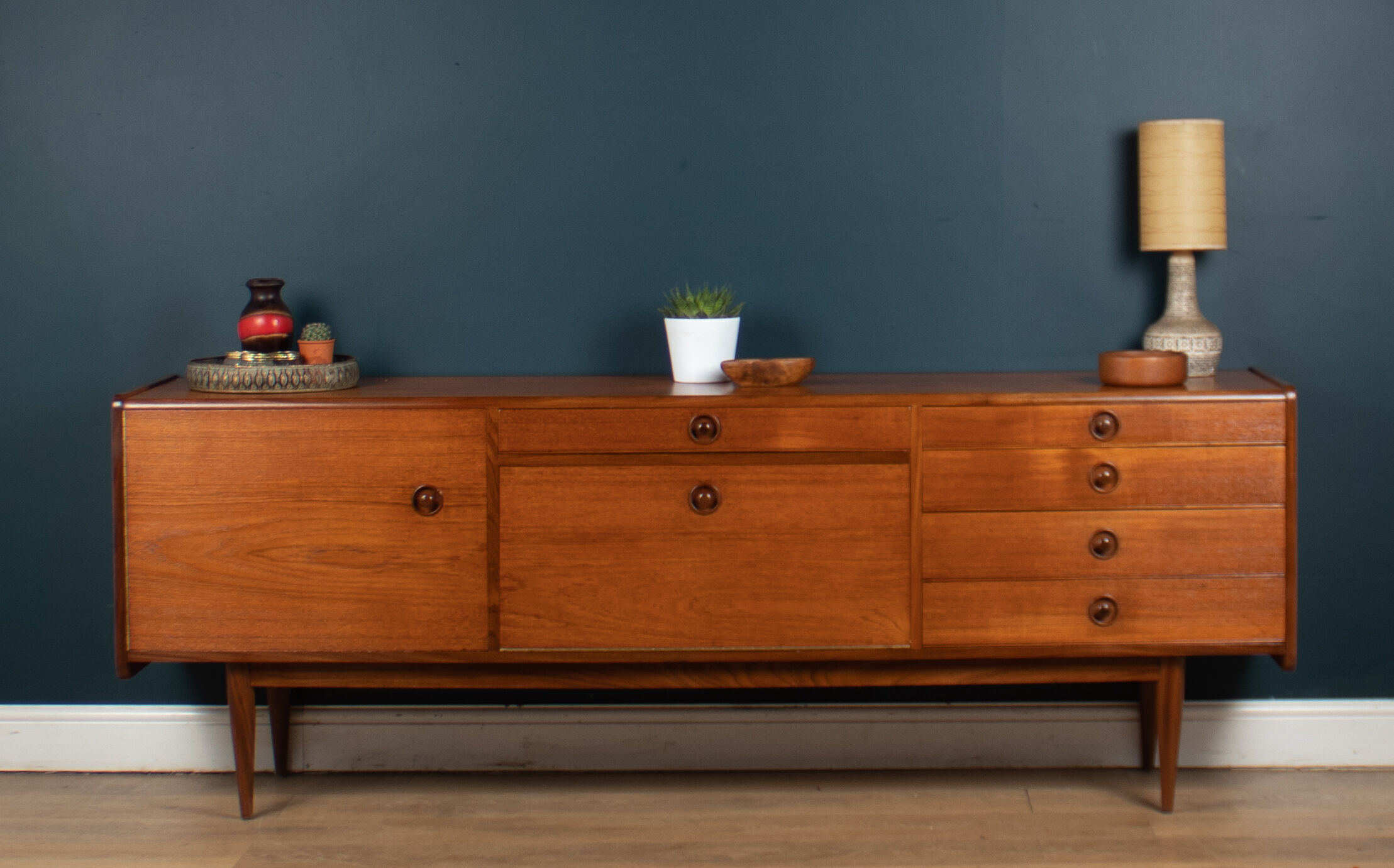Teak 1960s Danish sideboard