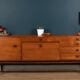 Teak 1960s Danish sideboard