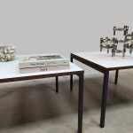 Vintage coffee tables side tables 1960 Spectrum style