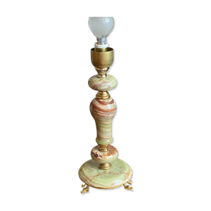 Lampe en onyx, pieds