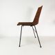 Chaise minimaliste, conçue par Gian Franco Legler, Italie, années 1950.