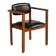 Teak and leather chair, Denmark 1960s