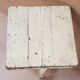 Pedestal table - piece of Square Art Deco sofa in Burmese teak