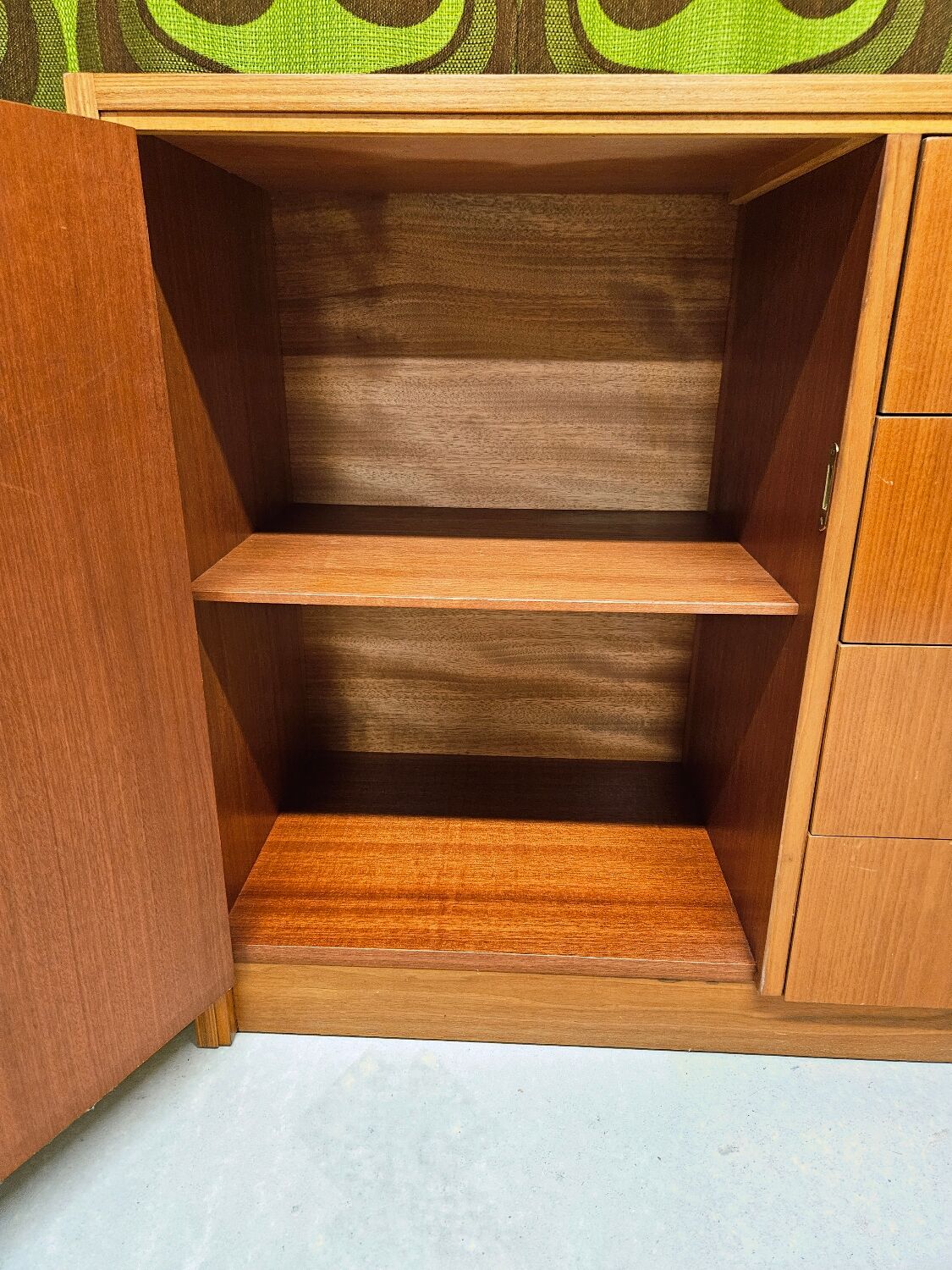 Small vintage 1970s sideboard