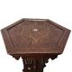 Table d'appoint syrienne antique avec nacre, début des années 1900