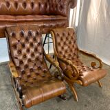 Rocking chair style chesterfield