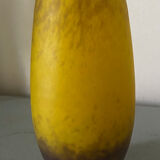 Vase en pâte de verre par Delatte
