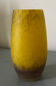 Vase in glass paste by Delatte