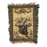 Antique tapestry, maritime allegory