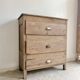 Atypical antique chest of drawers