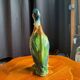 Glazed ceramic duck-shaped pitcher – St-Clément, France (1950s-60s)