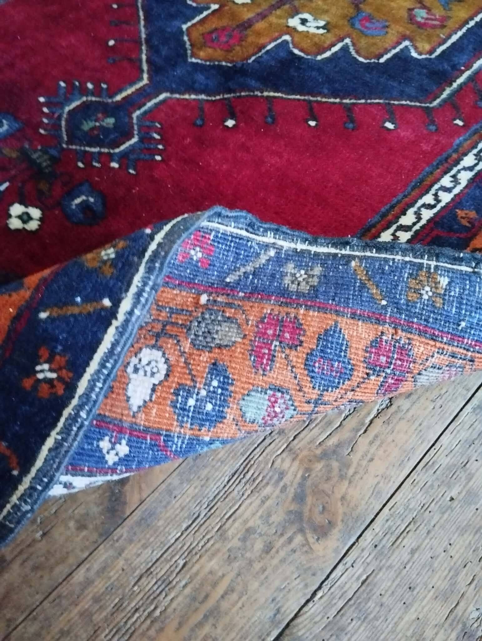 Handmade Anatolian carpet Yahyahli 187x100cm
