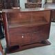 Art Deco display cabinet in rosewood