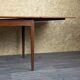 1960s 1970s Teak Extendable Dining Table Made in Denmark Danish Design