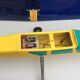 Modèle l’avion vers 1980 années avec moteur à l’essence en plastique dimension H-25cm- L-105- Pr-170