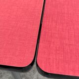 Red Formica table