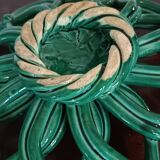 Vallauris woven ceramic fruit bowl