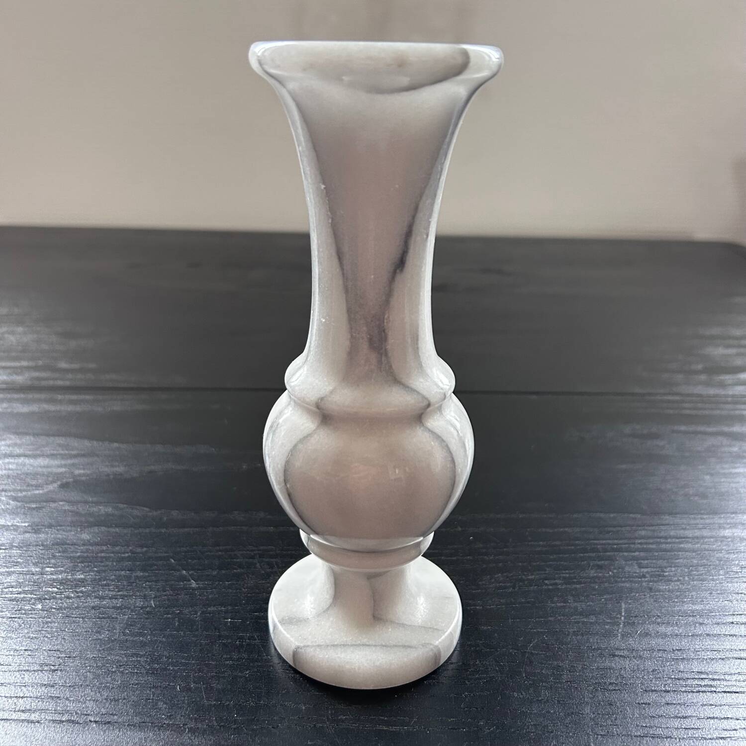 White marble vase