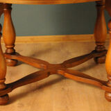 Table basse scandinave avec plateau en marbre