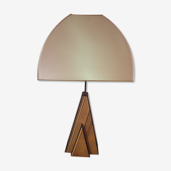 Lampe vintage cuir