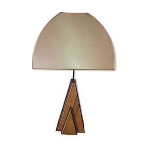 lampe vintage cuir