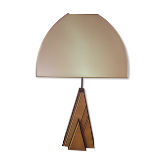 Lampe vintage cuir