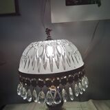 Porcelain lamp and tassels