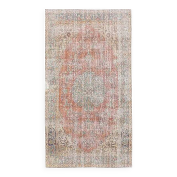 Tapis Kilim turc en laine fait main, années 1970