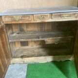 Buffet 18 th raw wood