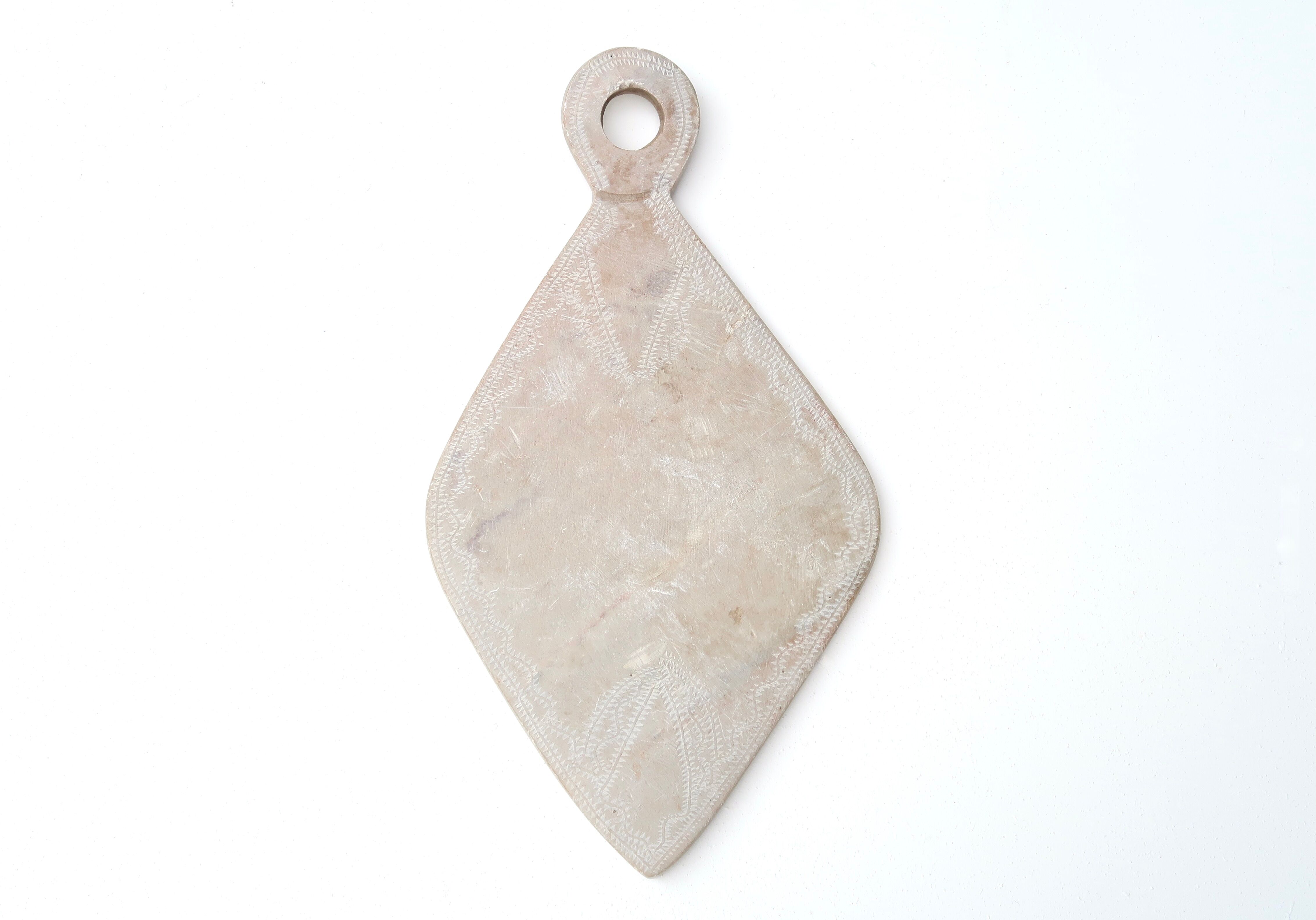 Moroccan stone cutting board, 70s