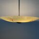 Art Deco ceiling light in green glass, 1940s, Germany