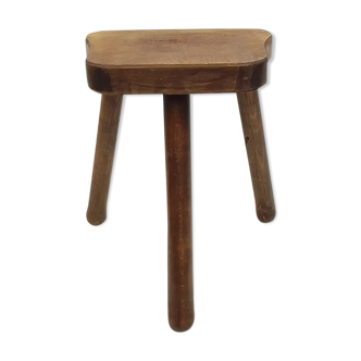 Wooden tripod stool 33 cm