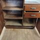 Asymmetrical vintage art deco style sideboard