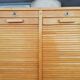 Notary furniture double oak curtain binder