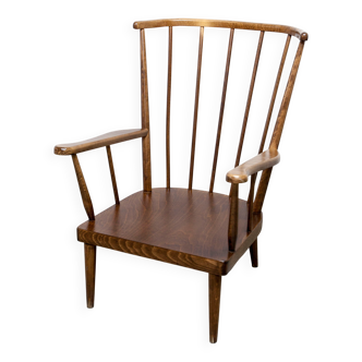 Baumann fan-shaped armchair, 1970