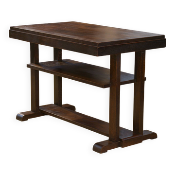 Oak console/side table from the 1940s.