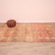 Peach Vintage Moroccan Rug 176 x 287 cm, Berber Wool Rug, Handmade Boho Rug