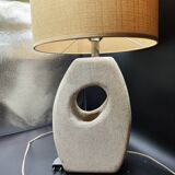 Albert Tormos brutalist stone lamp of Luberon circa 50/70