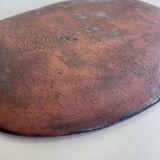 Plat en Céramique Émaillée Volcan "Bon Appétit"