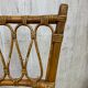 Chaise en rotin vintage