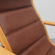 1980s relax-chair with footstool, Yngve Ekström for Swedense